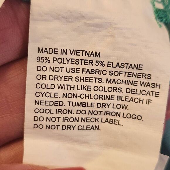 Callaway Green and White Mini Stripe Golf Polo XXL (4903) - Picture 5 of 5